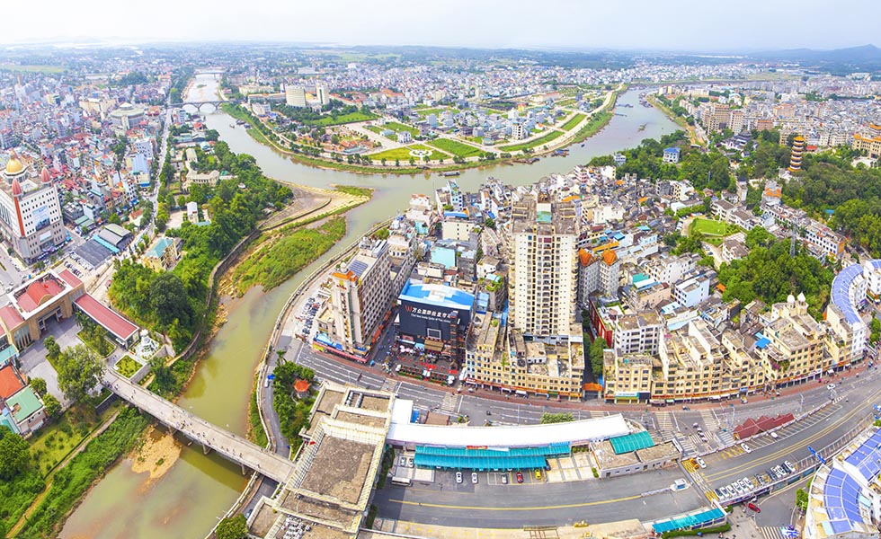 东兴市区美景